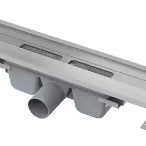 Alcadrain Podlahový žľab s okrajom pre plný rošt APZ6-850 APZ6-850