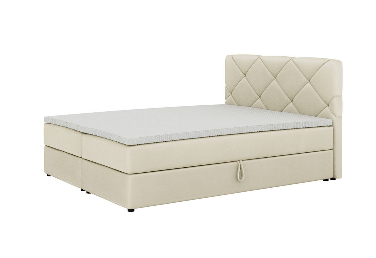 Expedo Čalúnená posteľ boxspring SCARLETT + topper, 180x200, itaka 16