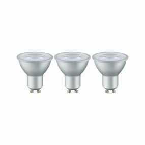 PAULMANN 3ks-sada LED reflektor 4W GU10 230V 2700K teplá bílá 285.81 P 28581