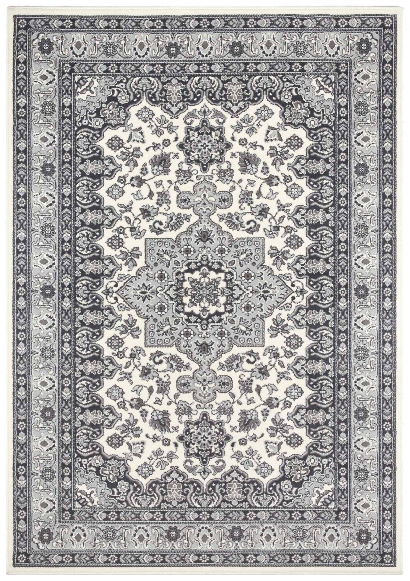 Nouristan - Hanse Home koberce Kusový koberec Mirkan 104107 Grey - 80x250 cm