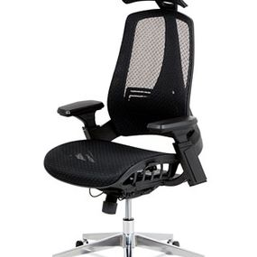 Autronic Kancelárska stolička, mesh čierna KA-A189 BK