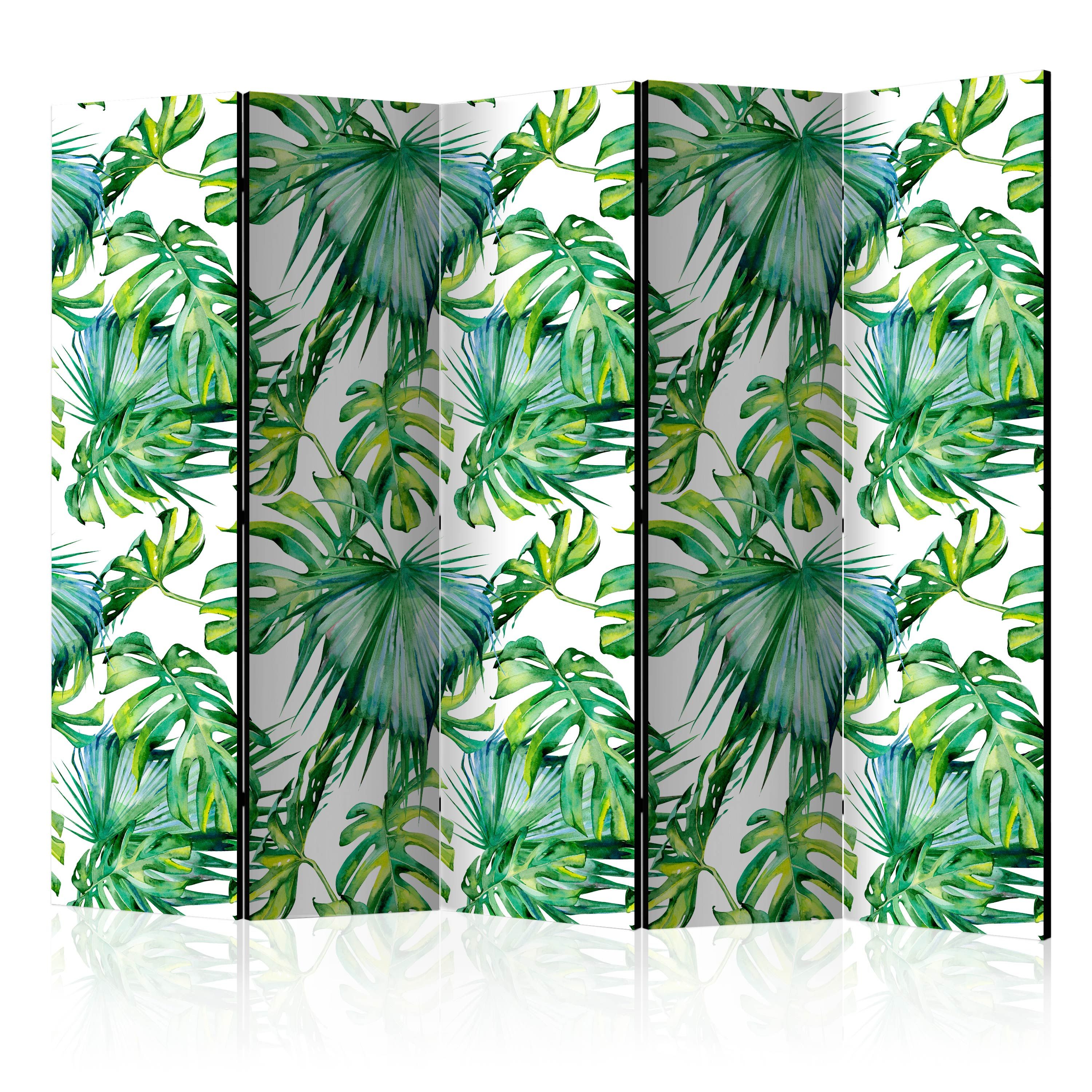 Artgeist Paraván - Jungle Leaves [Room Dividers]