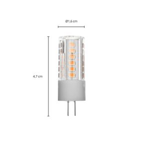 Arcchio LED s kolíkovou päticou G4 3, 4W 2 700K 3ks, G4, 3.4W, Energialuokka: E, P: 4.7 cm