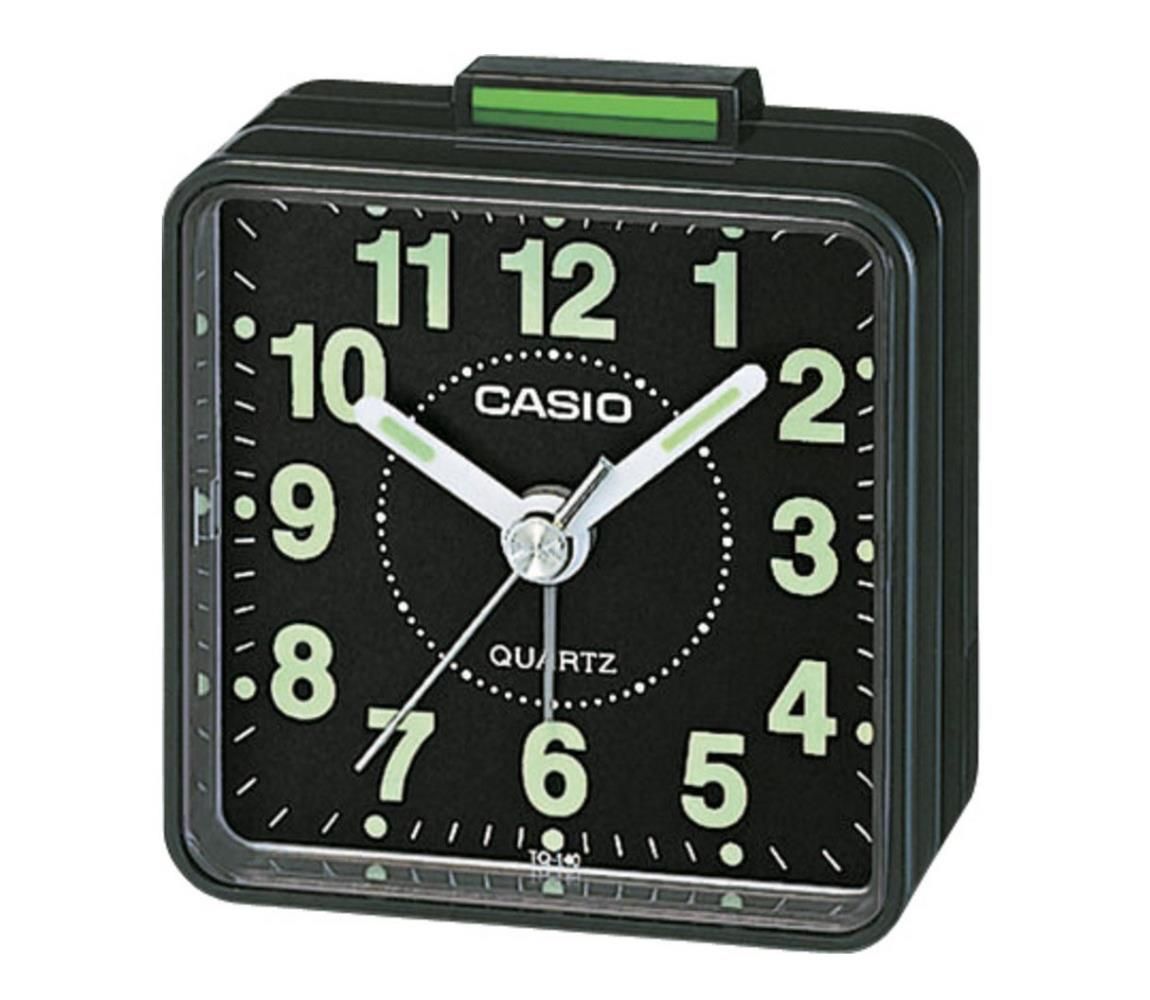 Casio - Budík 1xAA čierna