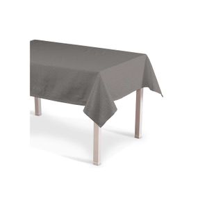 Dekoria Obrus na stôl obdĺžnikový, sivá, 130 × 280 cm, Edinburg, 115-81