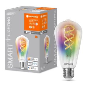 LED RGBW Stmievateľná žiarovka SMART+ E27/4,8W/230V 2700-6500K Wi-Fi - Ledvance