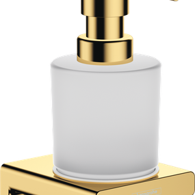 Hansgrohe AddStoris - Dávkovač tekutého mydla, leštený vzhľad zlata 41745990
