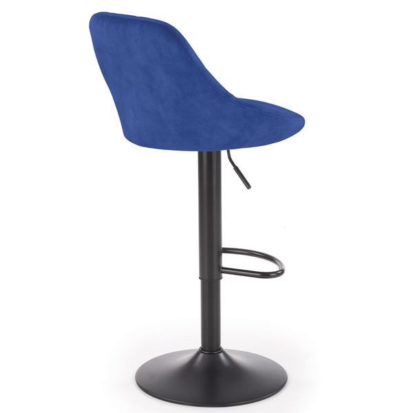 Barová stolička H-101 - granátová / čierna