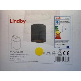 Lindby - LED Nástenné svietidlo EDVIN 1xG9/3W/230V