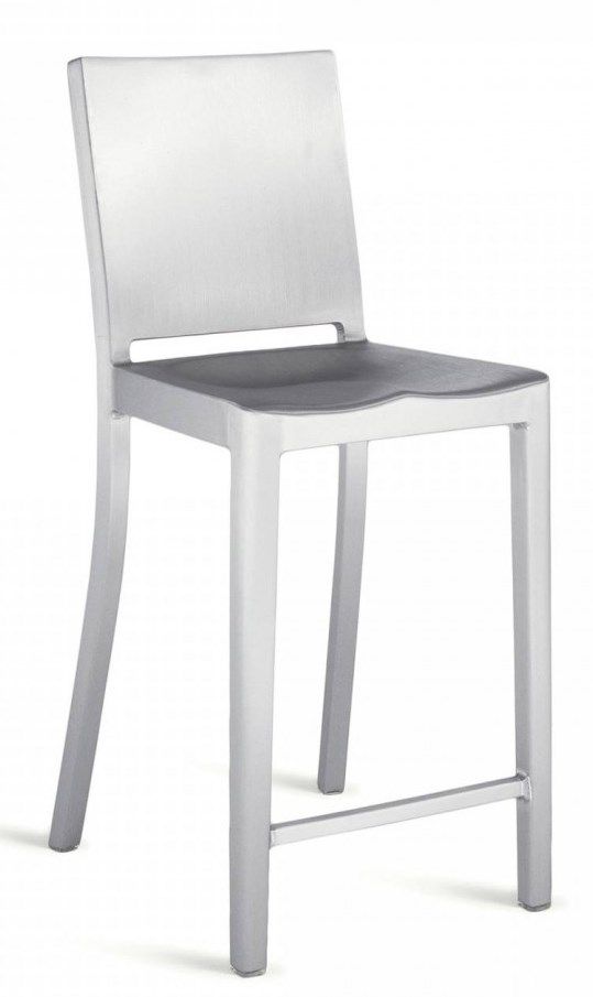 EMECO - Barová stolička HUDSON - nízka