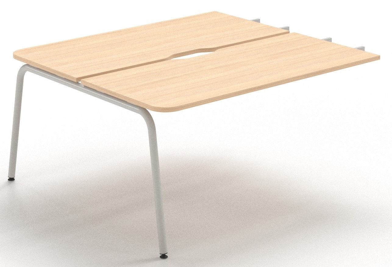 NARBUTAS - Dvojmiestny prídavný stôl ku skrini ROUND 140x144 cm - zaoblené hrany