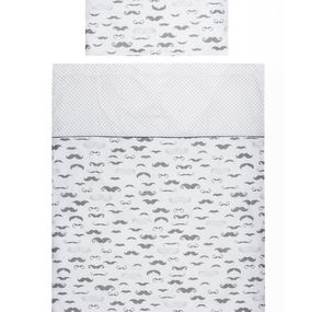 2-dielne posteľné obliečky Belisima Little Man 90/120 sivé