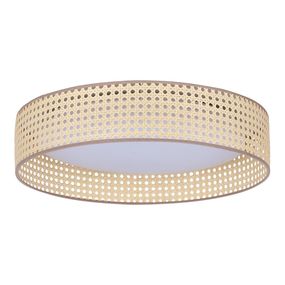 Duolla - LED Stropné svietidlo ROLLER LED/24W/230V ratan