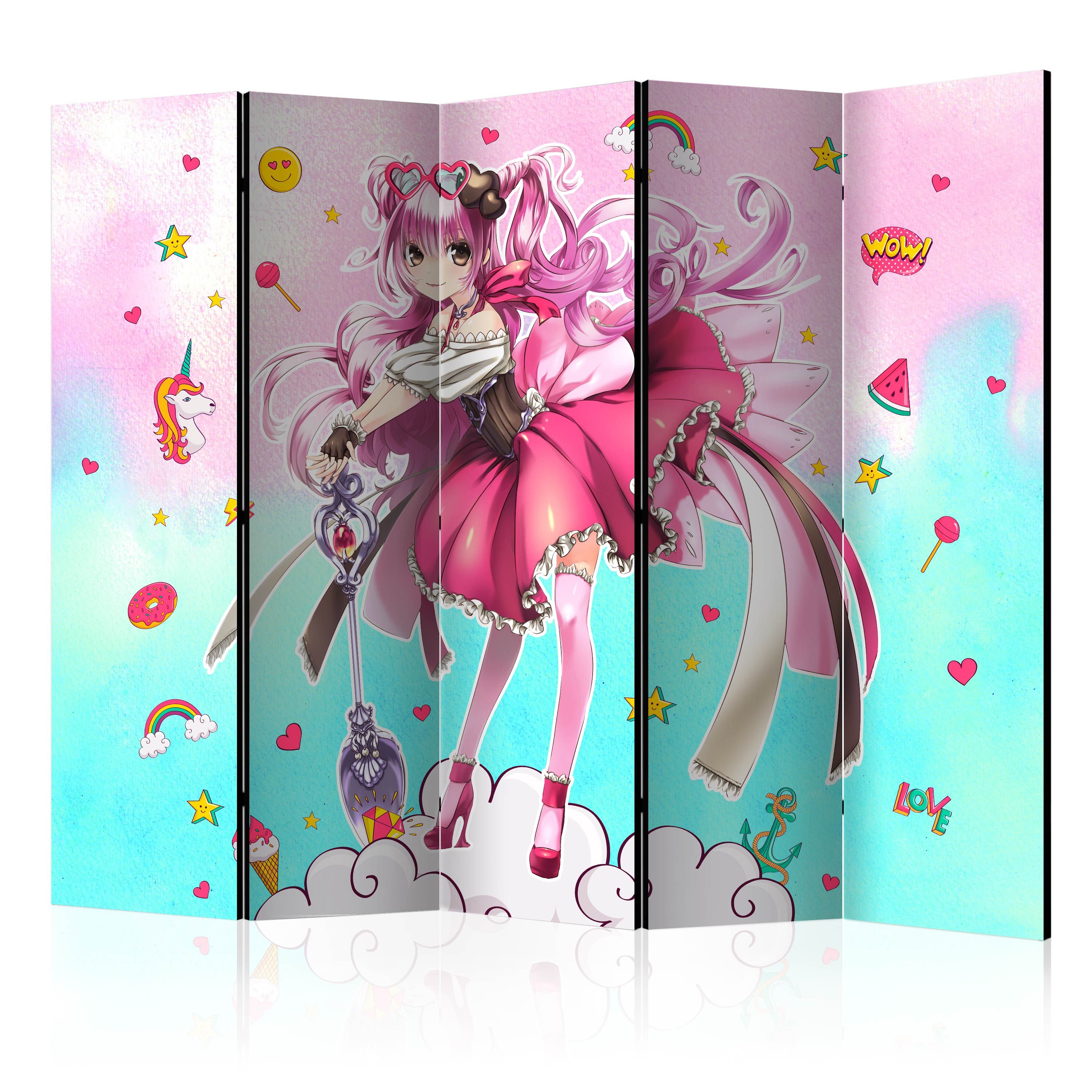 Artgeist Paraván - Sorceress Miko II [Room Dividers]