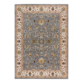 Sivo-béžový koberec behúň 67x250 cm Classic – Universal