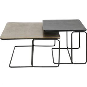KARE Design Konferenční stolek Diego (set 2 kusů)