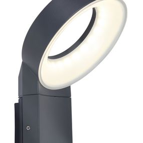 LUTEC 5616302118 MERIDIAN nástenné LED svietidlo 16W 3000K IP54 tmavá šedá