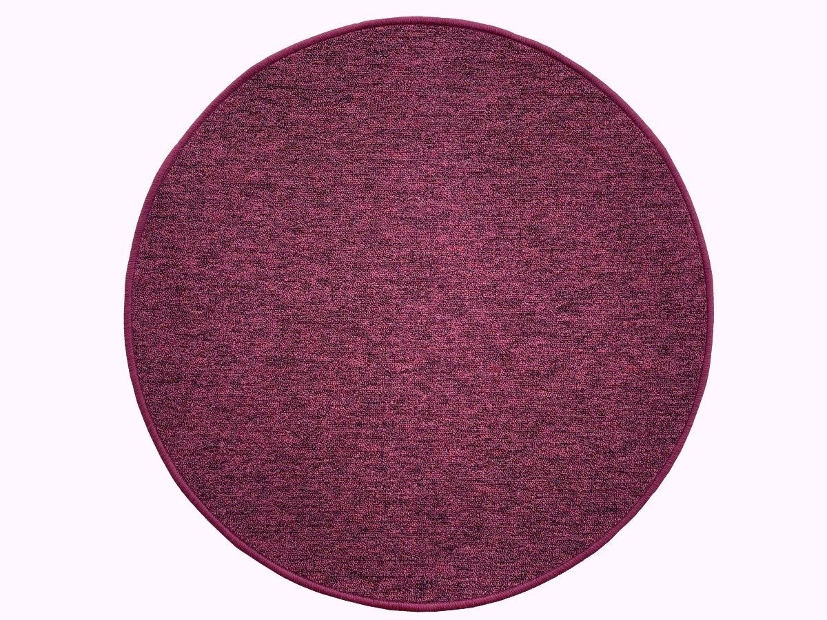 Vopi koberce AKCIA: 100x100 (průměr) kruh cm Kusový koberec Astra vínová kruh - 100x100 (priemer) kruh cm
