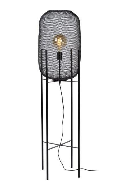 LUCIDE 45785/01/30 MESH stojanové svietidlo/lampa Ø39cm E27/40W čierna