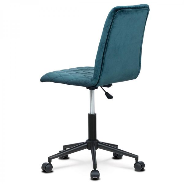 Autronic -  Kancelárská stolička Junior KA-T901 BLUE4, modrá zamatová látka