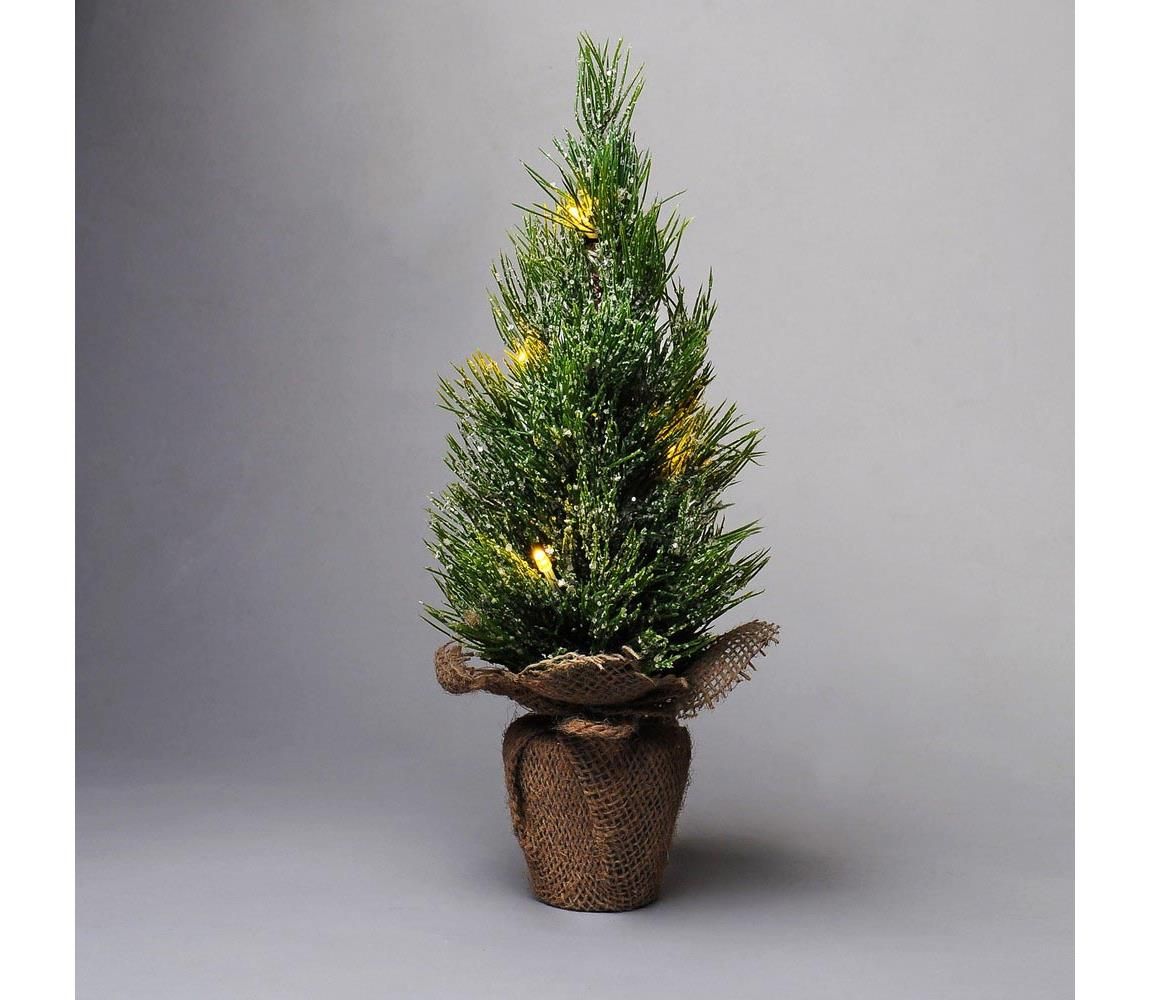Vianočný stromček 5xLED/2xAA IP44 33cm