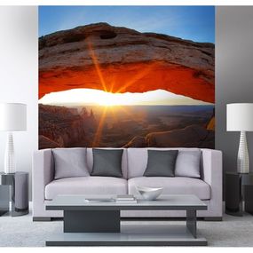 MS-3-0053 Vliesová obrazová fototapeta Mesa Arch, veľkosť 225 x 250 cm