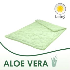 Letný paplón na francúzske dvojlôžko Aloe Vera | 210x240