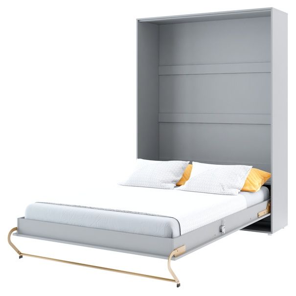 Sconto Sklápacia posteľ CONCEPT PRO CP-02 sivá, 120x200 cm