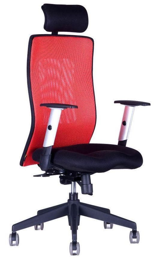 OFFICE PRO -  OFFICE PRO Kancelárska stolička CALYPSO GRAND SP1 červená