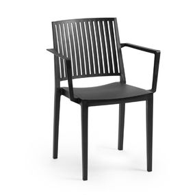 ArtRoja Záhradné kreslo BARS ARMCHAIR Farba: Čierna