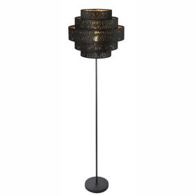 Stojanové svietidlo Tuxon 15264S2 (moderné/dizajnové) (čierna + čierna)