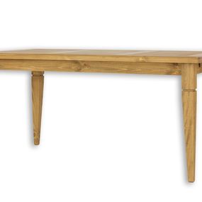 Jedálenský sedliacky stôl 80x120cm mes 03 - k09 prírodná borovica