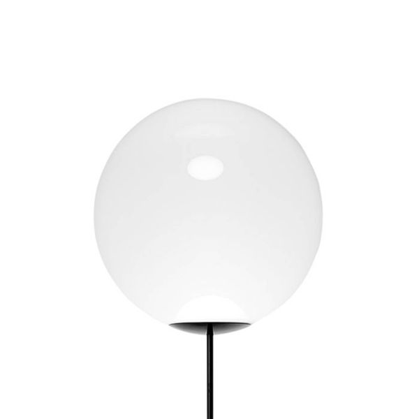 Tom Dixon Globe Cone stojacia LED lampa Ø 50 cm, Obývacia izba / jedáleň, polykarbonát, kov, uhlík, 6W, K: 180cm