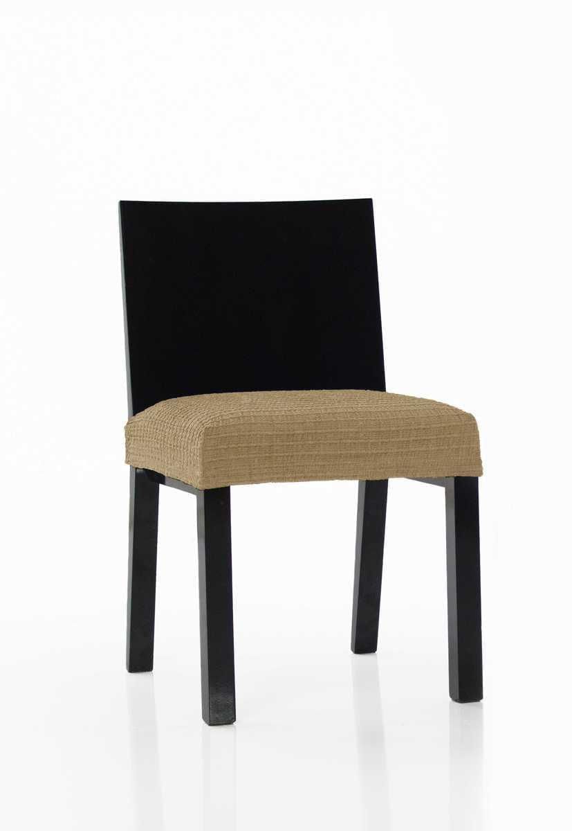 Poťah elastický na Sedák stoličky, Cagliari komplet 2 ks, ecru