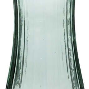 Sklenená váza Nigella 23,5 cm, tyrkysová