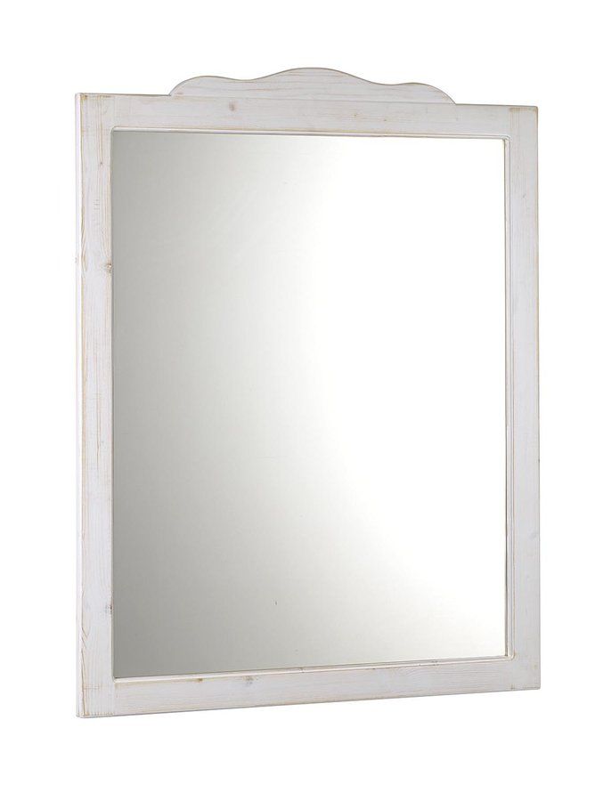 Retro 1687 zrkadlo 89x115 cm, starobiela