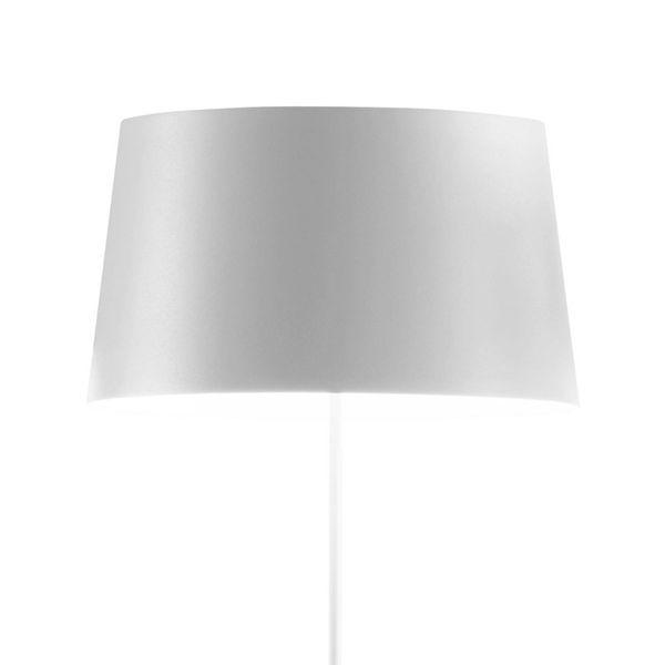 Vibia Warm 4906 dizajnérska stojaca lampa, biela, Obývacia izba / jedáleň, hliník, ušľachtilá oceľ, E27, 15W, K: 150cm