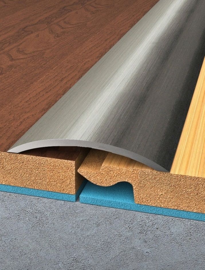 Prechodová lišta Brúsený nerez - Lišta 900x30 mm