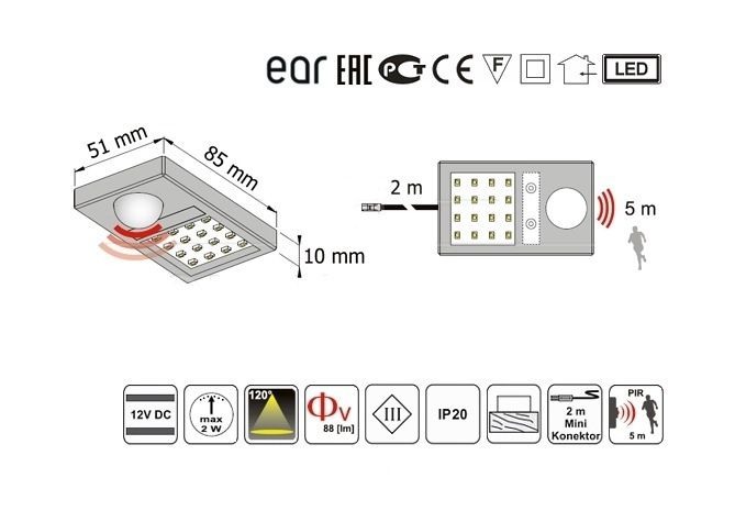 Led osvětlení ta-01