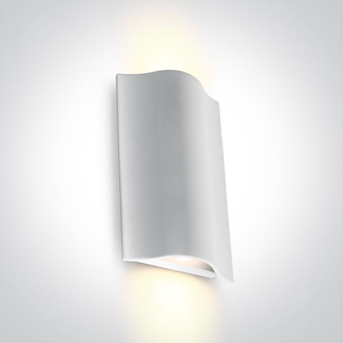 Moderné svietidlo ONE LIGHT ext. nástenné svietidlo 67422A/W/W