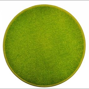 Eton zelený koberec guľatý - 80 cm