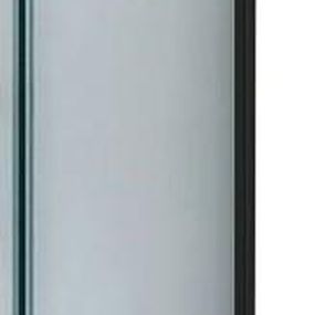 MEXEN - OMEGA stena 100x190 cm 8 mm čierne, transparent 820-100-000-70-00