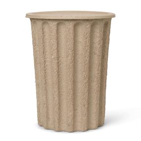 ferm LIVING Úložný kôš Paper Pulp Brown