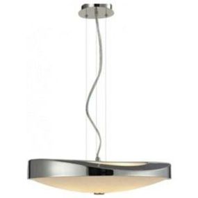 Závěsné svítidlo AZzardo Circulo 58 pendant chrome AZ0988 E27 4x60W IP20 58cm chromové