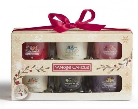 Yankee Candle sada mini sviečok, Snow globe wonderland 4, 6 ks