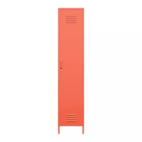 Oranžová kovová komoda Novogratz Cache, 38 x 185 cm