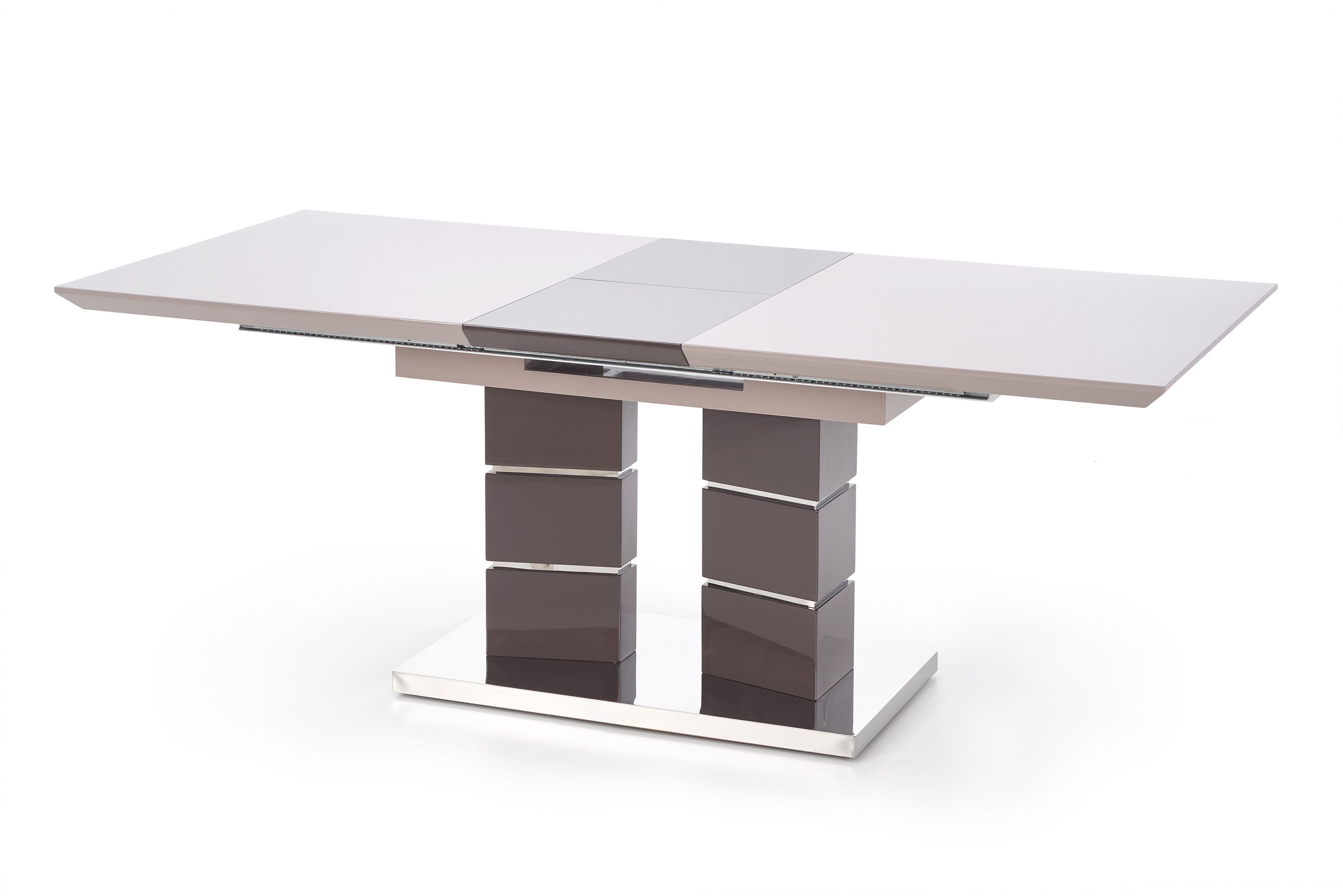 Halmar LORD stôl rozkladací svetlo hnedý/tmavo hnedý