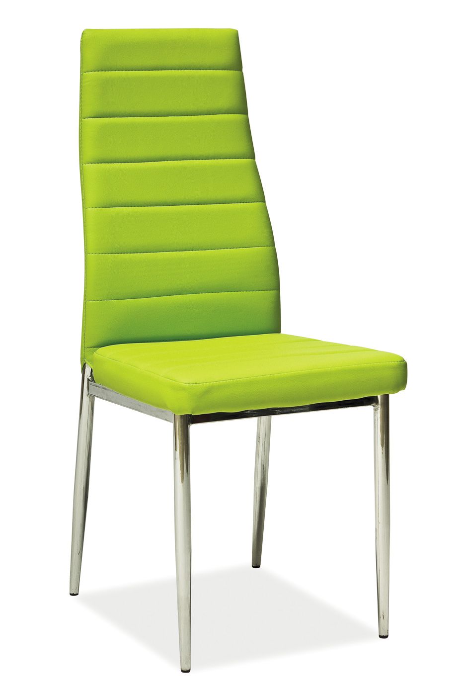 Jedálenská stolička H-261 (ekokoža zelená)