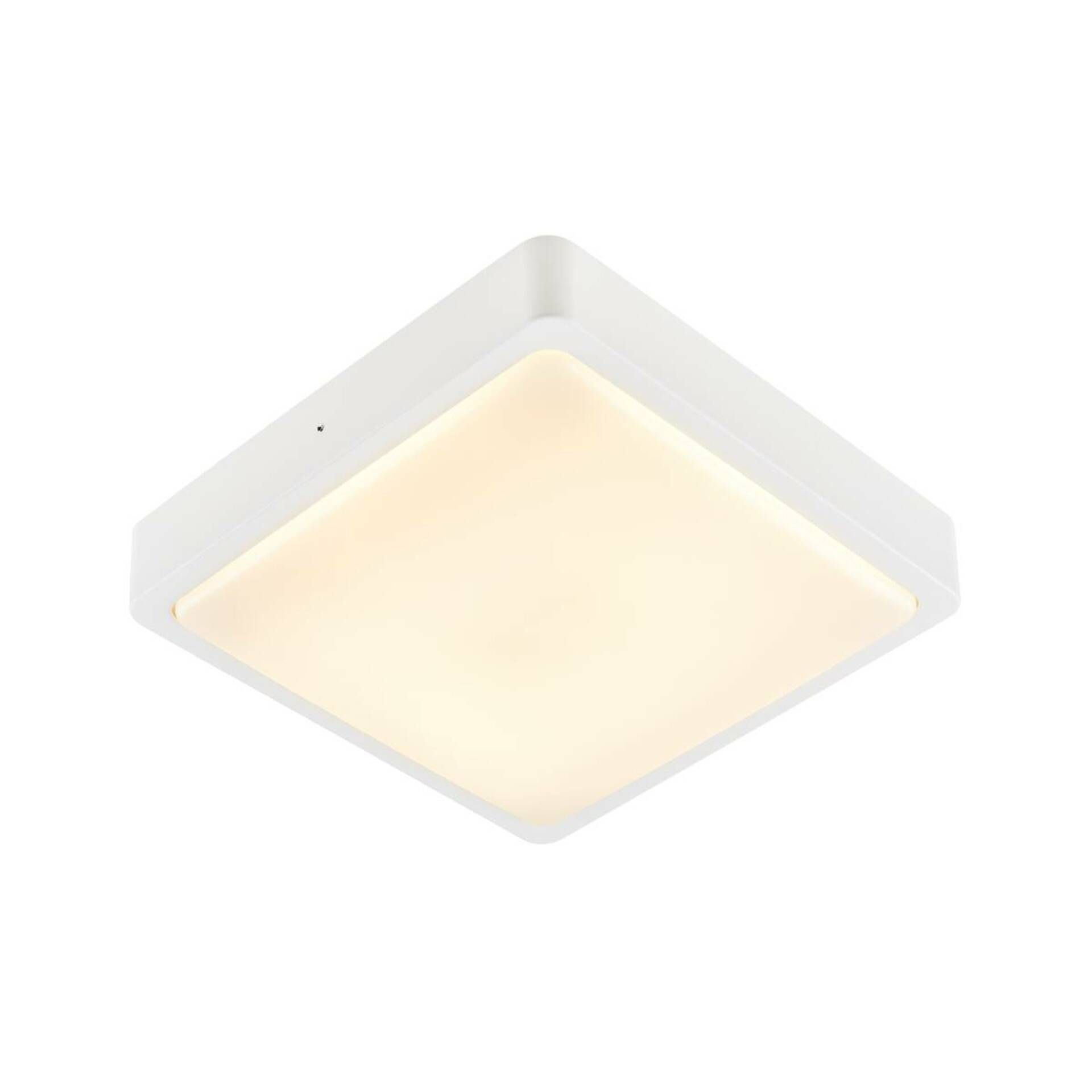 SLV BIG WHITE AINOS SQUARE SENSOR Outdoor, nástěnné a stropní LED svítidlo, bílé, spínač CCT 3000/4000K 1003451