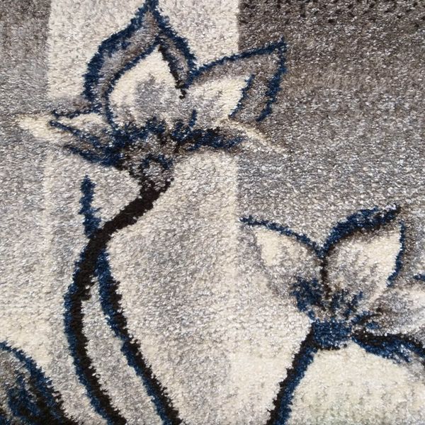 DomTextilu Krásny koberec do obývačky s motívom kvetov 55551-234642